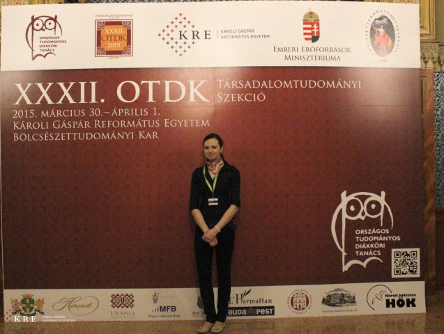 OTDK fal előtt készült képek